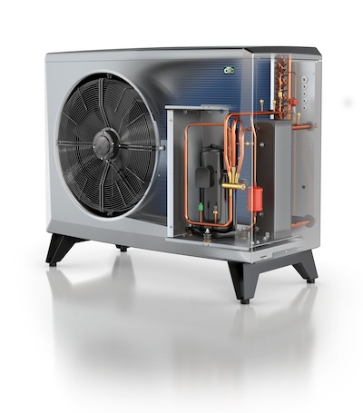 CTC toplotne črpalke zrak voda za ogrevanje objekta